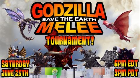 godzilla save the earth melee fan game